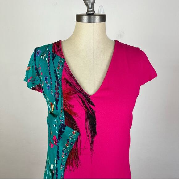 Desigual Women's Pattern Shift Short Sleeve Dress - Picture 4 of 7